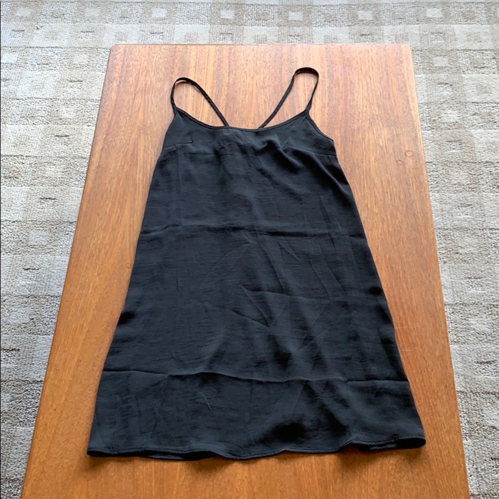 Satin slip dress